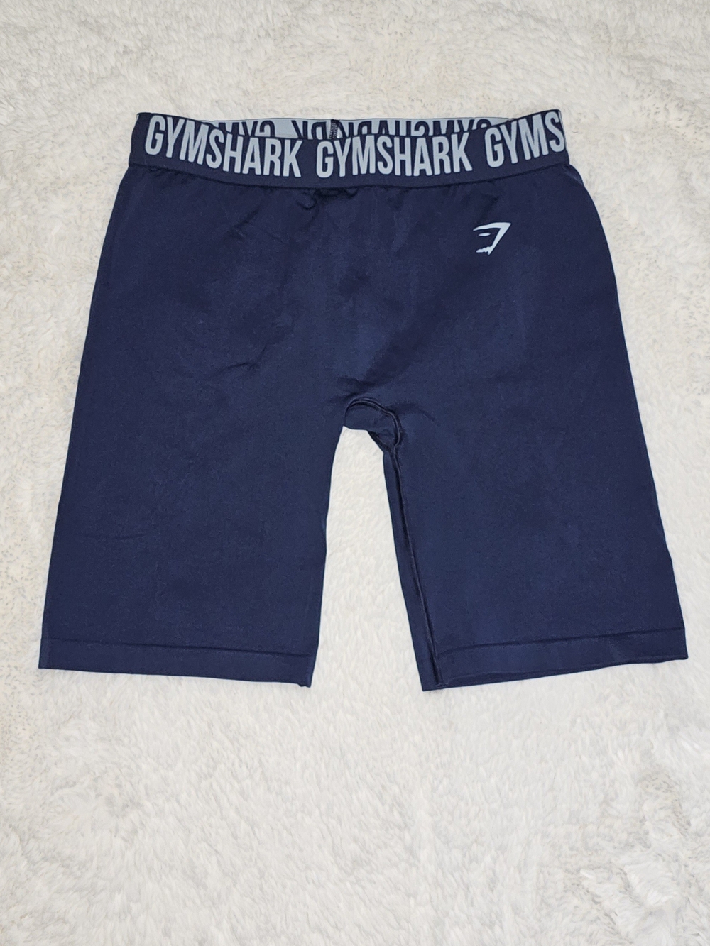 Gymshark Training Biker Shorts - 9" Inseam (Navy Blue)-XXL